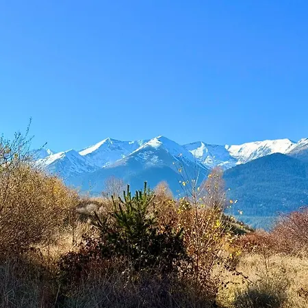 公寓 Encanto Cozy With Balcony And Stunning Mountain & Town View 班斯科