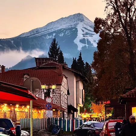 아파트 Encanto Cozy With Balcony And Stunning Mountain & Town View 반스코